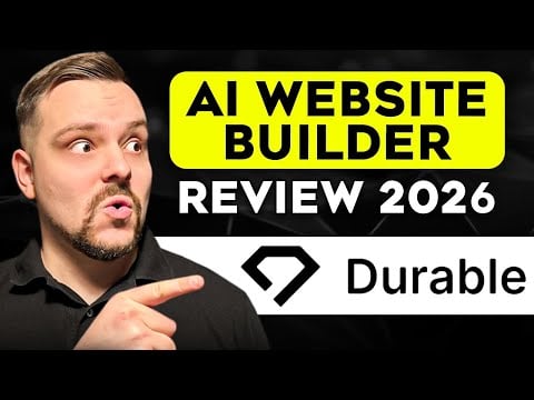 Durable AI Website Builder Review - 2026 | This AI Website Builder Grows Your Traffic