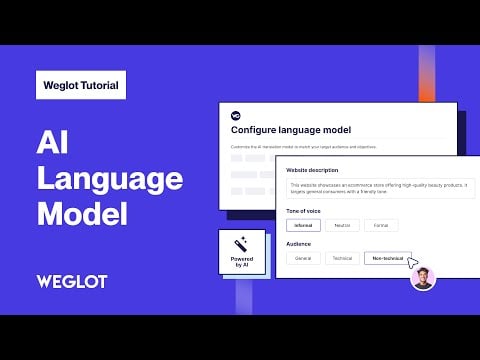 New Weglot Feature: AI Language Model | How to improve translation quality with one click ✨