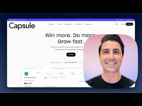 Capsule CRM - Review & Demo