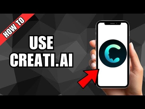 How To Use Creati AI Photo Generator App 