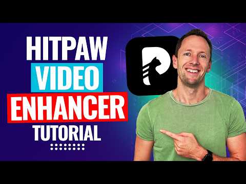 HitPaw Video Enhancer Tutorial (Enhance Video Quality With HitPaw AI!)
