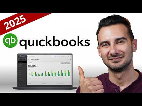 QuickBooks Online 2025 Tutorial for Beginners (Even If You Hate Tracking Expenses!)