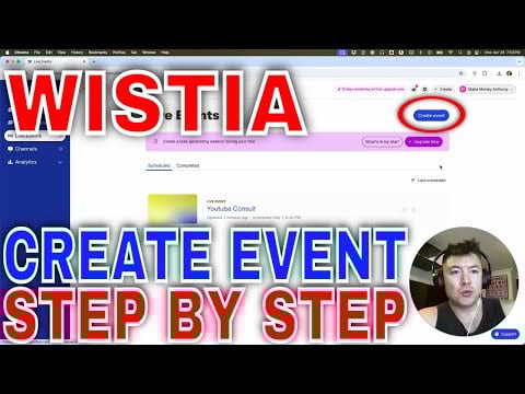 ✅ How To Create Wistia Webinar Event 🔴