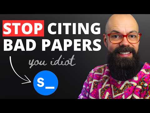 Scite AI Just Changed How I Trust Research - And It’s Free (Scite AI Tutorial)