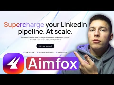 LinkedIn Automation with Rented Accounts - Aimfox.com review