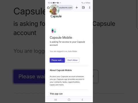 The Capsule CRM app - how to set it up and what you can do on it!