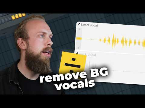 How To EXTRACT Vocals (Remove Lead And BG Vocals)