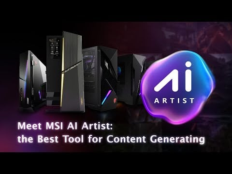 MSI AI ARTIST | Gaming Desktop | MSI