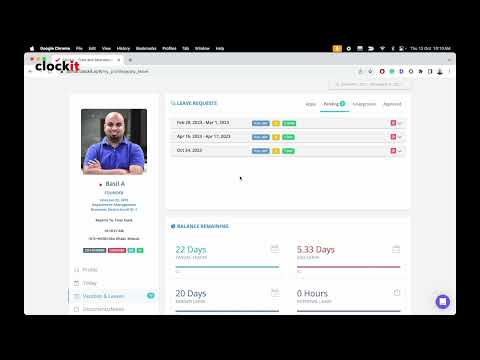 ClockIt - PTO and Accruals