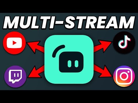 How to Multi-Stream on Streamlabs for FREE (Twitch, YouTube, TikTok)