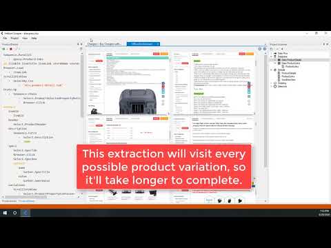 Web Scraping Aliexpress Using Helium Scraper Template