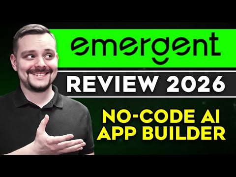 Emergent AI Review - 2026 | I Built a SaaS App Using Only This AI - The Future of App Development?