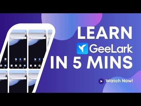 GeeLark Quick Start Guide 🚀 Control Multiple Social Media Accounts with Cloud Phones & Browsers