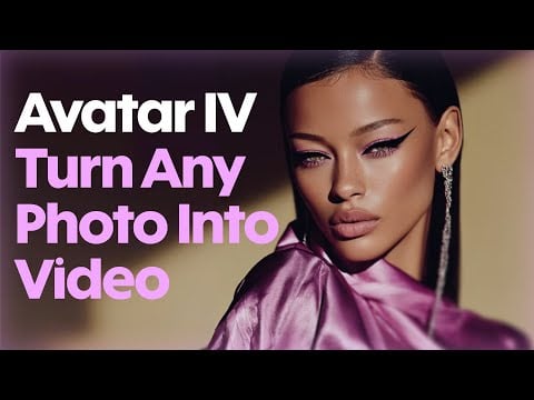 Turn Any Photo Into a Talking Video with AI — Avatar IV Tutorial (Full Guide)