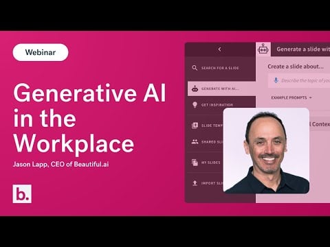 How AI Is Transforming Workflows and Presentations | Webinar