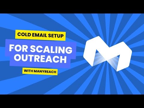 How Manyreach Transforms Cold Email Outreach: Open Demo Recording