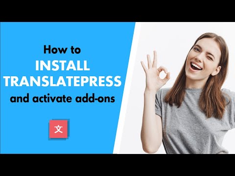 How to Install TranslatePress and Activate Add-ons (WordPress Translation Plugin)