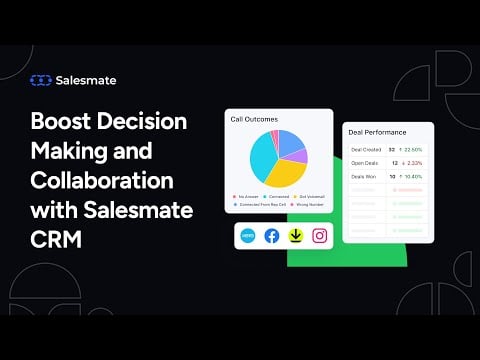 Boost Team Collaboration and Decision-Making with Salesmate CRM