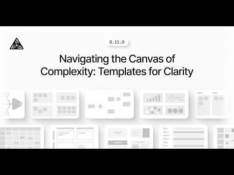 AFFiNE 0.11.0 - Launch Week - Day 4/5: Navigating the Canvas of Complexity: Templates for Clarity