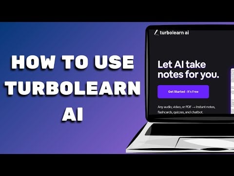 How To Use TurboLearn AI (Full Tutorial 2025)