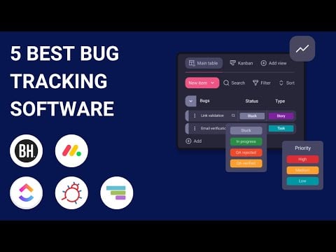 5 Best Bug Tracking Software Tools (Full Demo & Comparison)