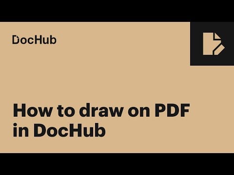 How to Draw in DocHub