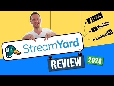 StreamYard REVIEW - Best Live Streaming Software?