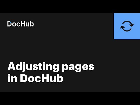 How to Rotate a PDF in DocHub
