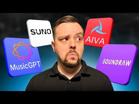 MusicGPT vs Suno vs AIVA vs Soundraw – 2026 | I Made the Same Song in 4 Different AI Music Tools