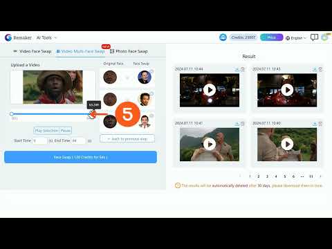 Video Multiple Face Swap-Remaker AI