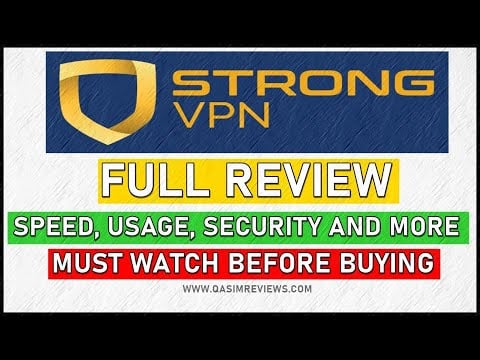 Strong VPN Review 2026 - Pros & Cons, Pricing, Speed Test, Support & Details of Strong VPN