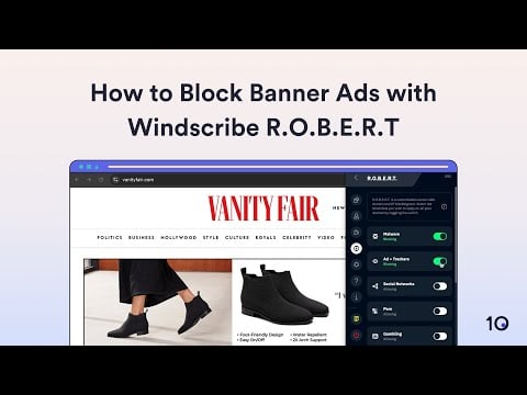 How to Use Windscribe R.O.B.E.R.T. Ad Blocker to Remove Website Banner Ads