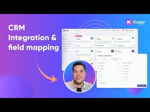 Kaspr: How to set-up integrations