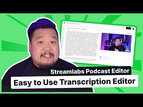 Best Way to Edit Just Chatting Streams | Streamlabs Podcast Editor