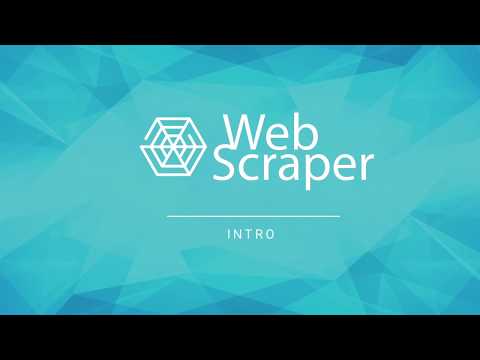 Web Scraper intro tutorial