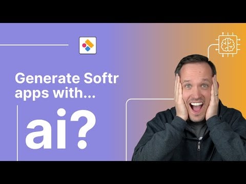 Softr AI App Generator - a whole web app from a single prompt?!