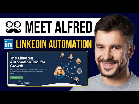 Meet Alfred LinkedIn Automation Tutorial 2025 | How to use Meet Alfred