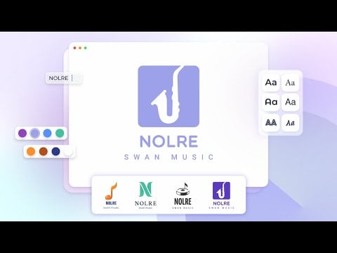 Make an Easy Text Logo | Easy Text Logo Tutorial