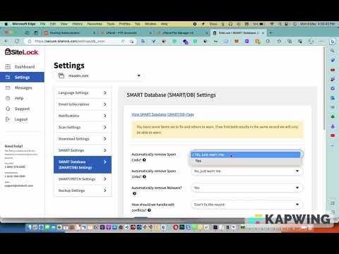 How to add namecheap web security protect plan to website?