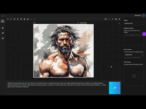 ArtSpace.ai How-to: Extending an Image Beyond the Ordinary (Silent Power Tutorial)
