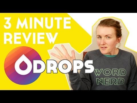 DROPS Language Learning App - 3 Minute Review