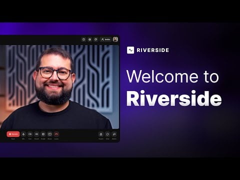 Welcome to Riverside | Your Online Recording Studio