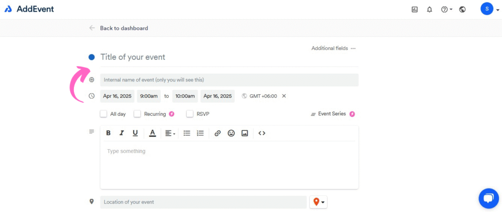 AddEvent Personal Experience