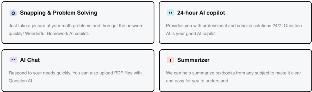 Benefits of Question AI