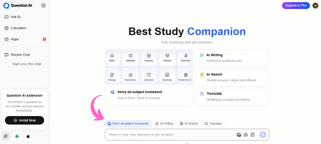 Question AI Introduction