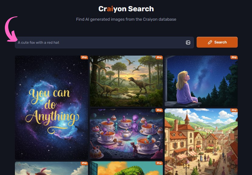 Craiyon AI Database Access