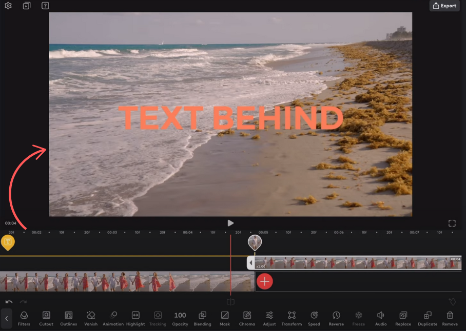 Videoleap video editing