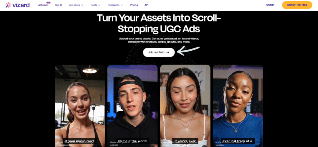 Vizard AdMaker