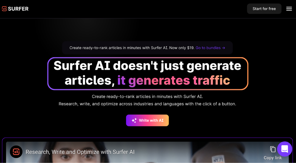 Surfer AI