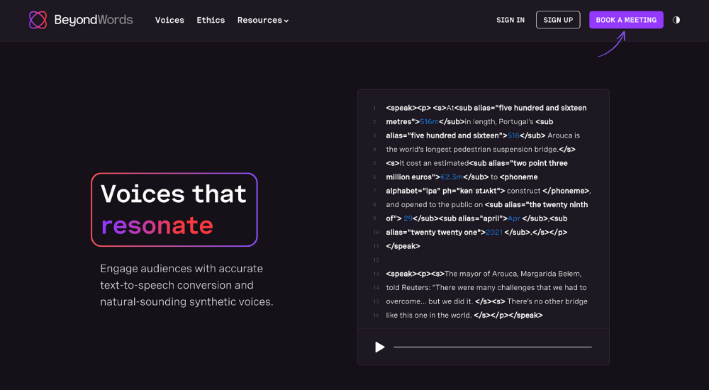BeyondWords AI